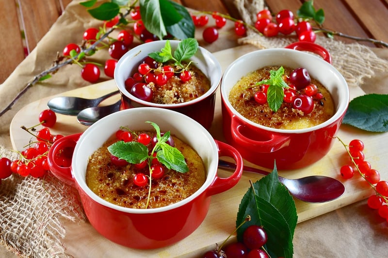 Raspberry Crème Brûlée